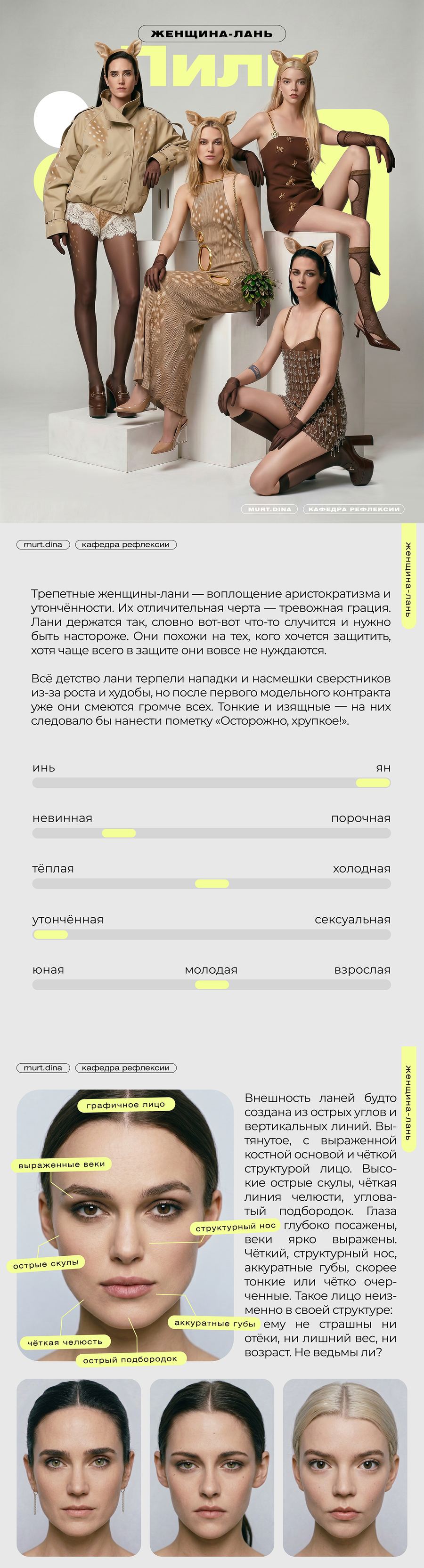 Женщина-лань — карточка murt.dina