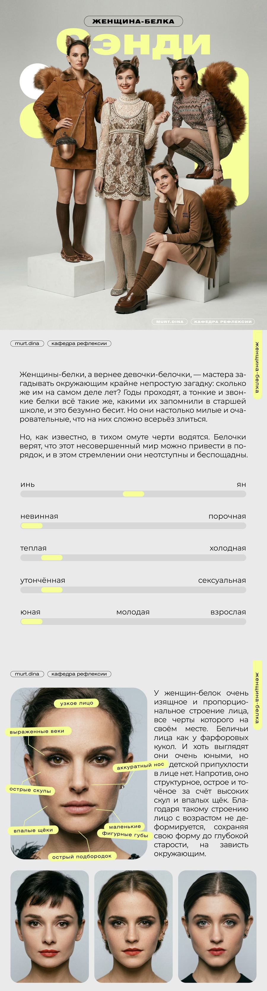 Женщина-белка — карточка murt.dina, разворот первый